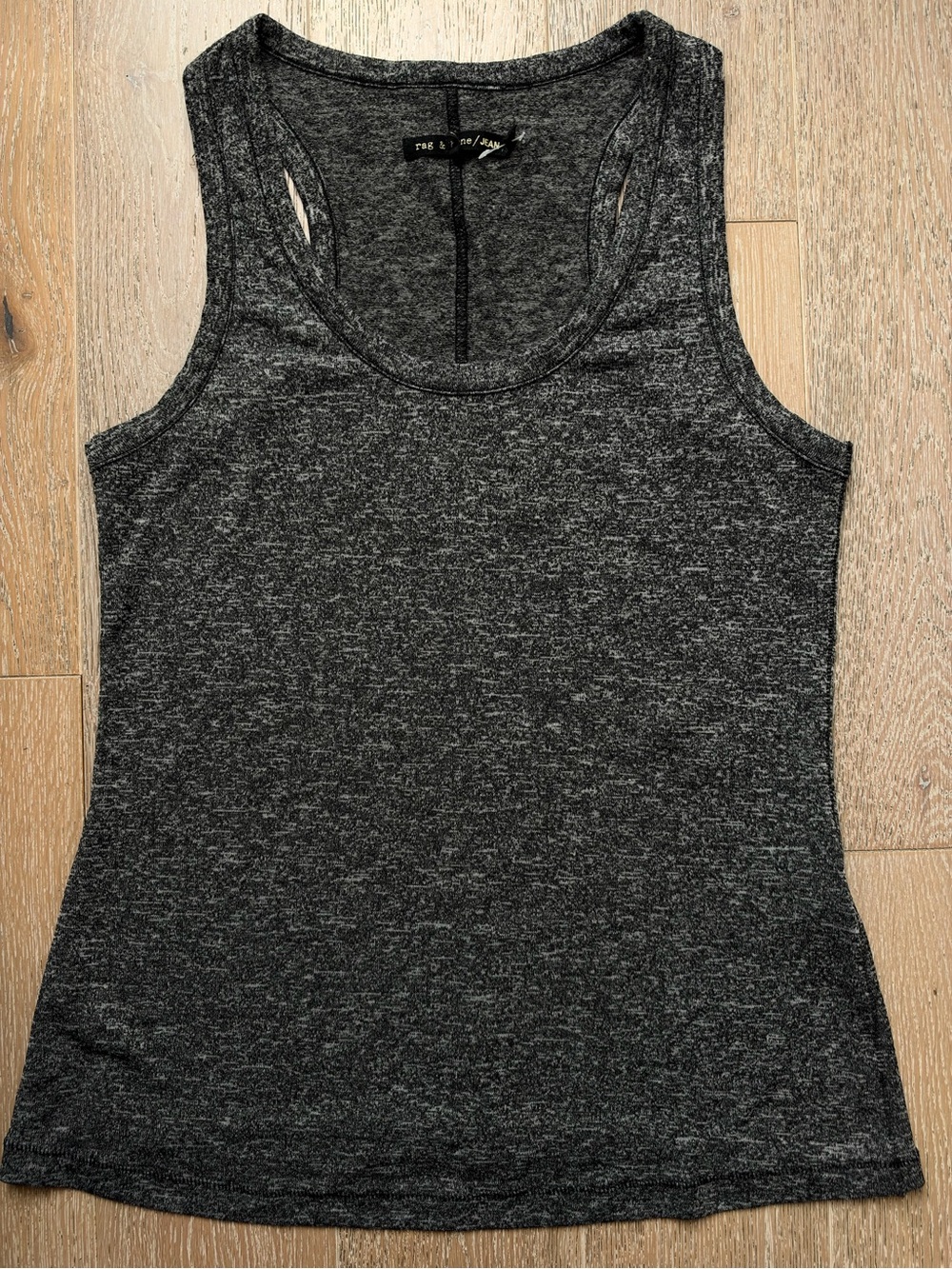 Rag & Bone Charcoal Heather Gray Racerback Tank
